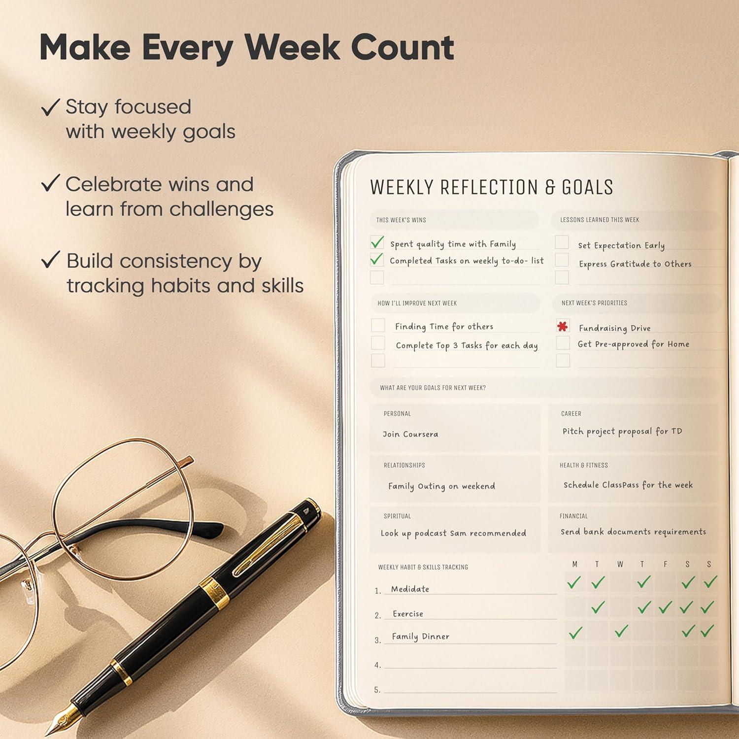 image:imageDaily Planner 2026 5 x 8 The Ultimate Daily Workflow Planner with Hourly Schedule amp Task List to Achieve Your Goals by PRODUCTIVITY STORE A5 GreyGrey