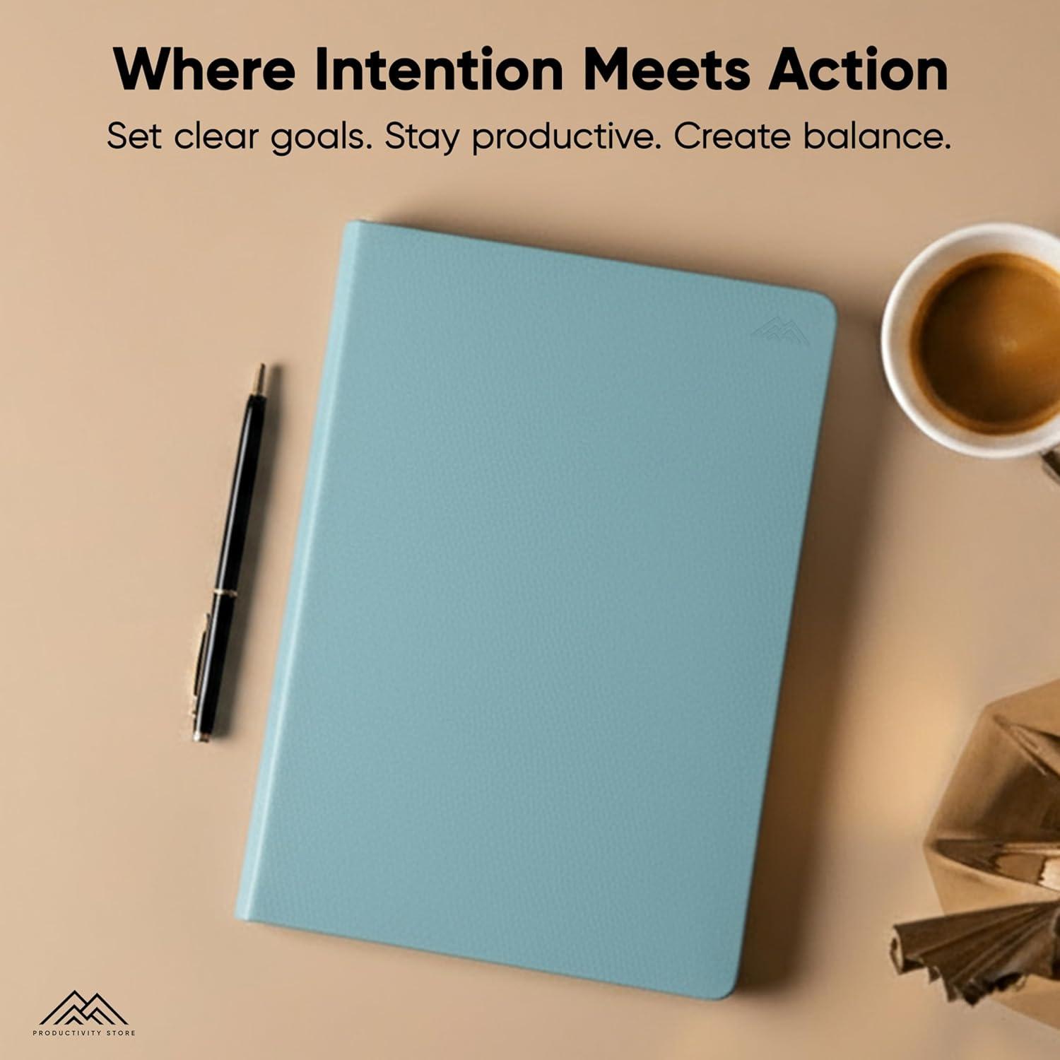 image:imageHourly Planner amp Appointment Book 85 x 11 Premium Hourly Planner with Daily Schedule amp 30Minute Time Slots for Better Time Management by PRODUCTIVITY STORE A4 PinkBlue