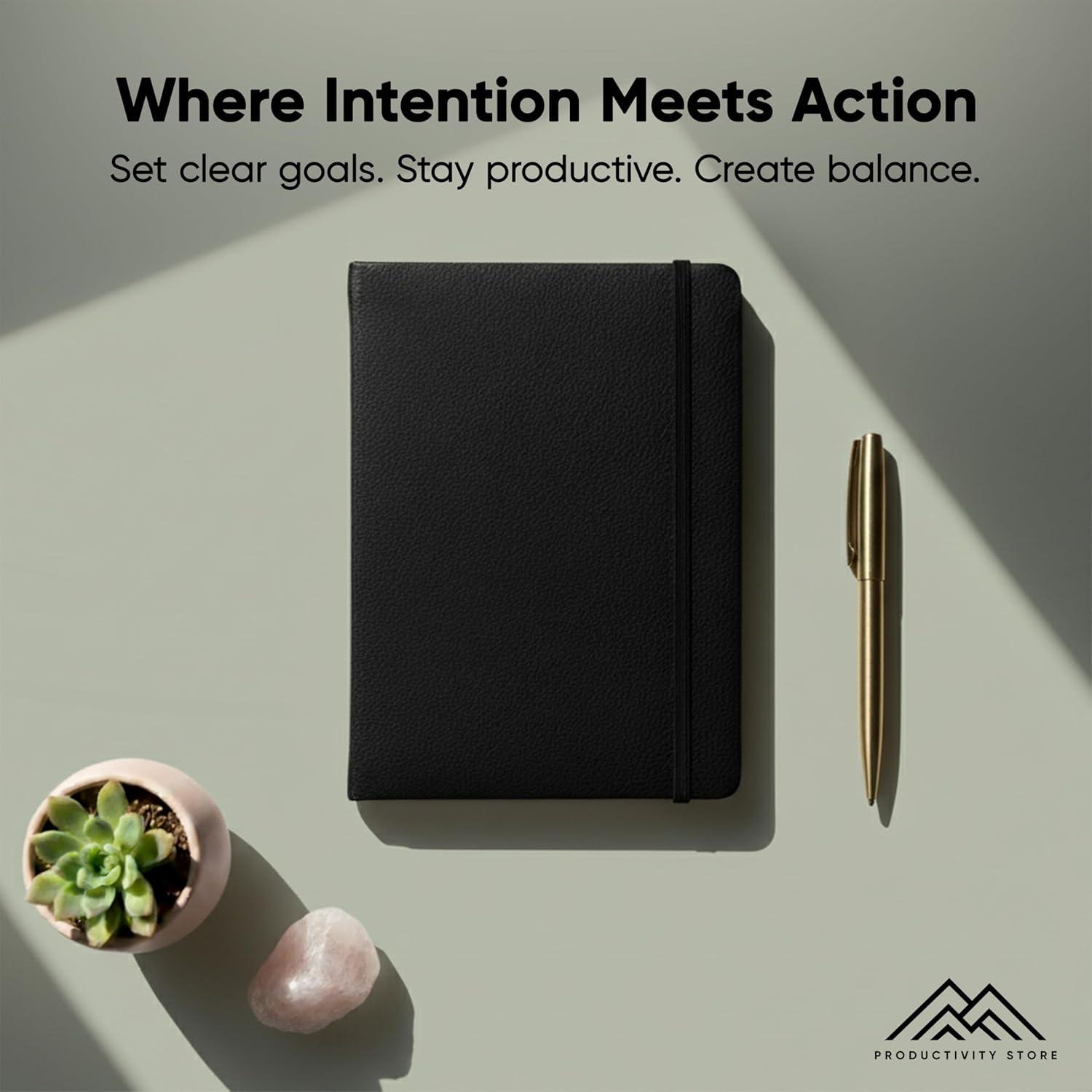 image:imageUndated 2026 Planner 85 x 11 The 1 Productivity Planner to Achieve Your 2026 Goals Planner 20262027 by PRODUCTIVITY STORE A4 BLACKBlack