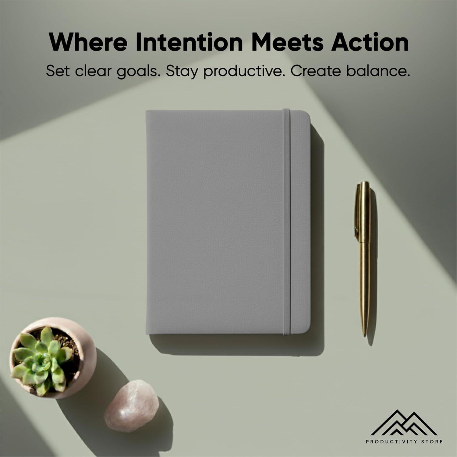 image:imageUndated 2026 Planner 85 x 11 The 1 Productivity Planner to Achieve Your 2026 Goals Planner 20262027 by PRODUCTIVITY STORE A4 BLACKGrey