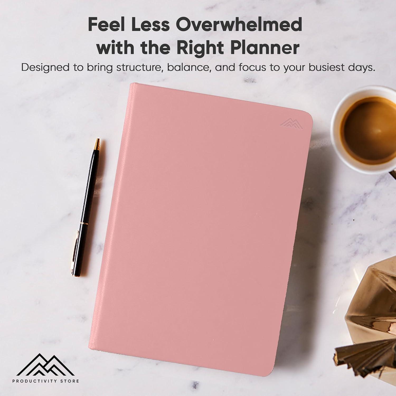 image:imageUndated 2026 Planner 85 x 11 The 1 Productivity Planner to Achieve Your 2026 Goals Planner 20262027 by PRODUCTIVITY STORE A4 BLACKPink