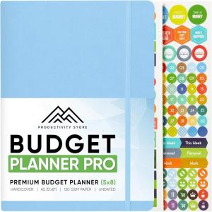 image:imageBest 2025 Budget Planner amp Budget Book  12Mo Finance Planner Monthly Bill Organizer Budget Debt Saving amp Expense Tracker With Budget Stickers  Productivity Store  LeatherBlue