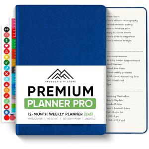 image:imageUndated 2026 Planner 85 x 11  The 1 Productivity Planner to Achieve Your 2026 Goals  Planner 20262027 by PRODUCTIVITY STORE A4 BLACKNavy Blue
